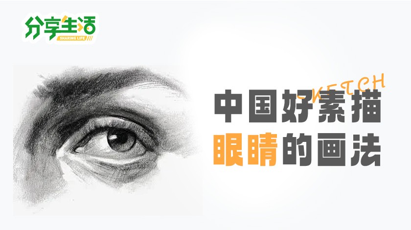 中国好素描之眼睛的画法